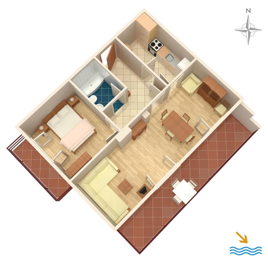 Apartments By The Sea Molunat, Dubrovnik - 8550 외부 사진